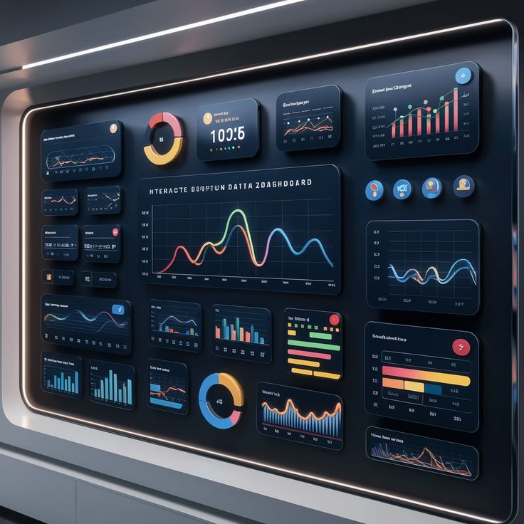 Production efficiency dashboards and quality control metrics